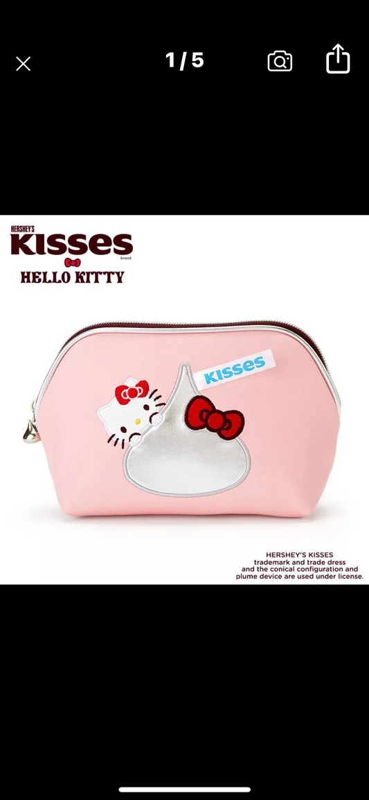 Hello Kitty Kisses Makeup Bag