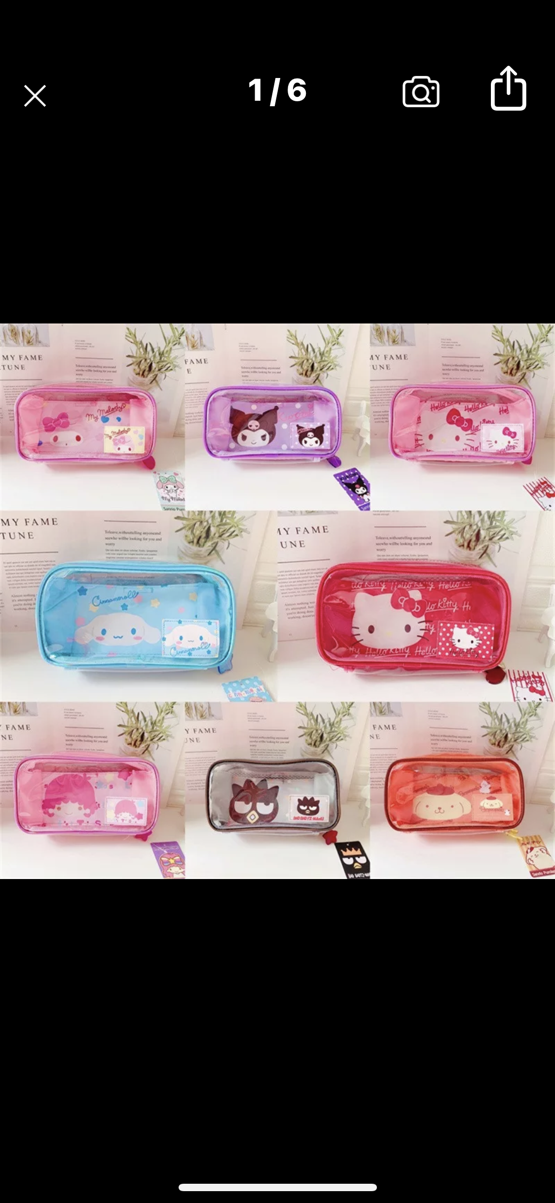 Sanrio Makeup Bag or Pencil Case